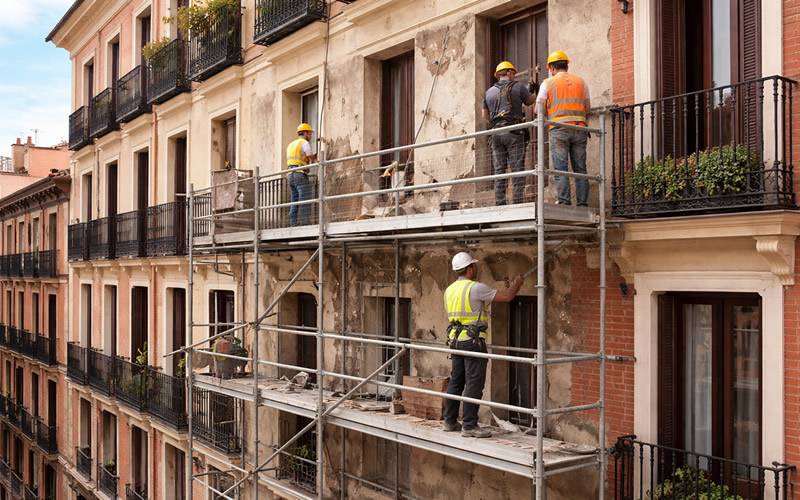 ¿Es el momento de rehabilitar la fachada de tu inmueble en Madrid?